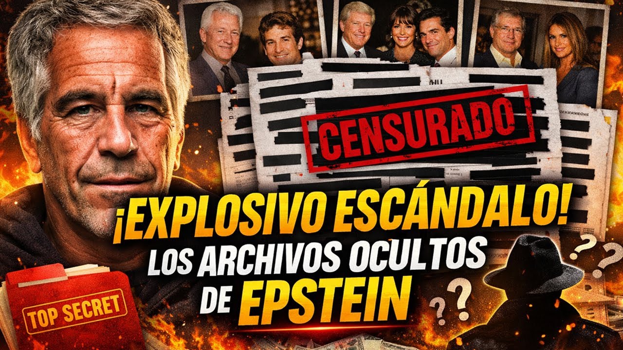ARCHIVOS TAPADOS: el esc&aacute;ndalo Epstein que el poder intenta enterrar