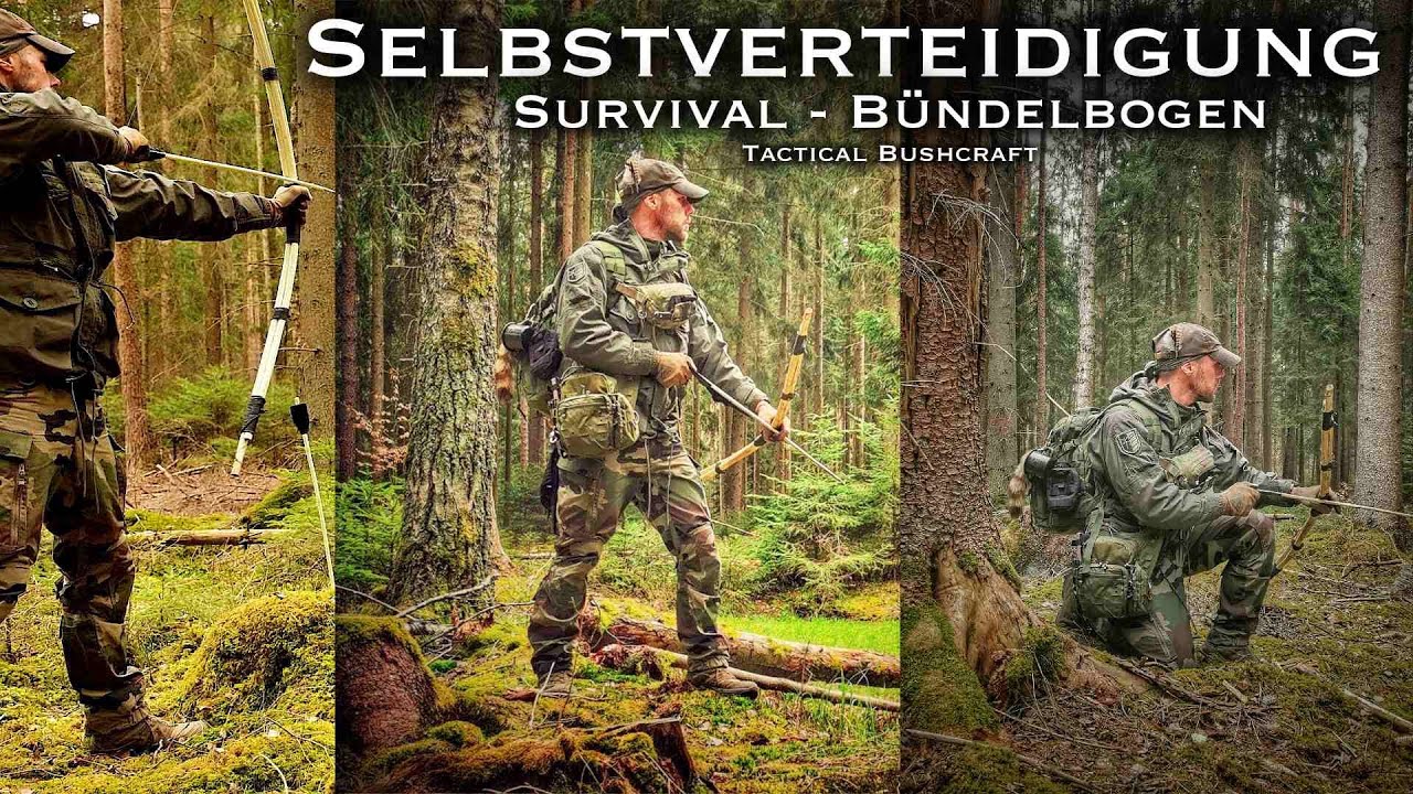 Survival Selbstverteidigung mit Bündelbogen - Freie SV-