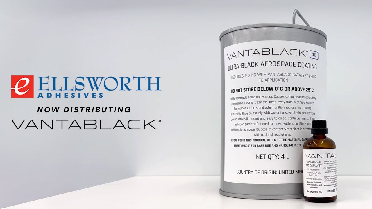 Ellsworth Adhesives: Now distributing Vantablack® 310
