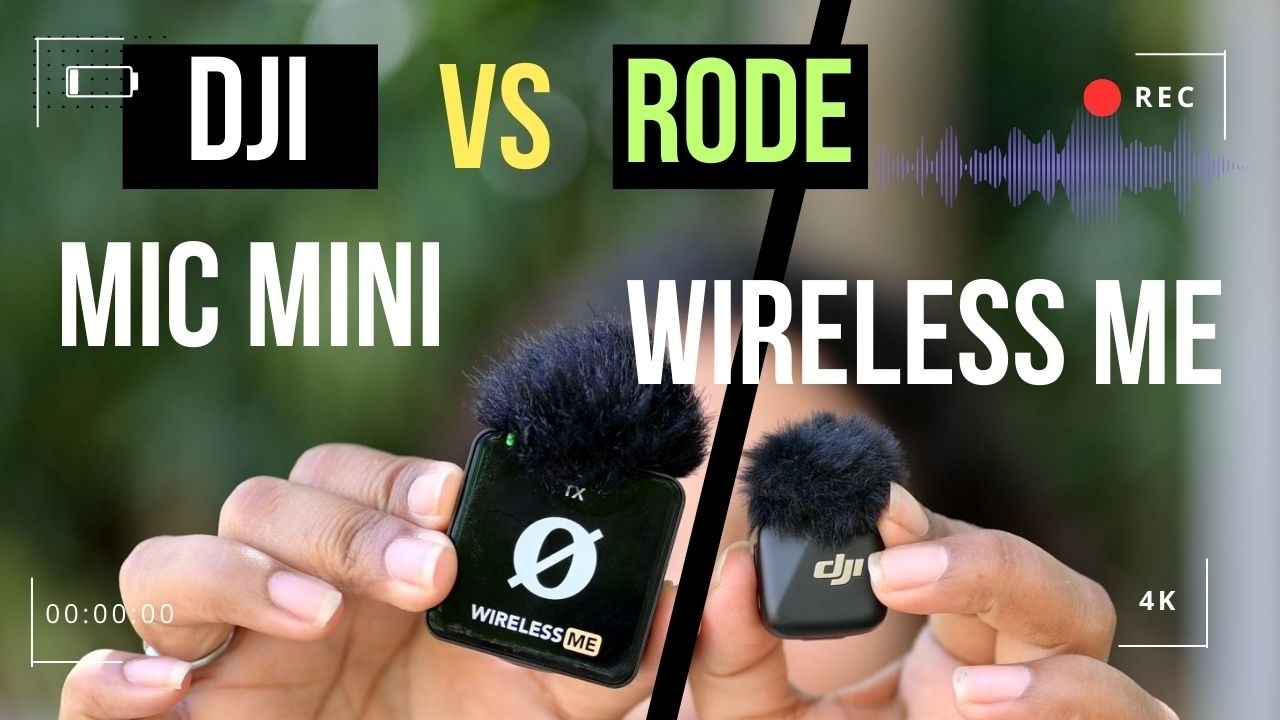 🎙️ Comparing DJI Mic Mini with RODE Wireless ME