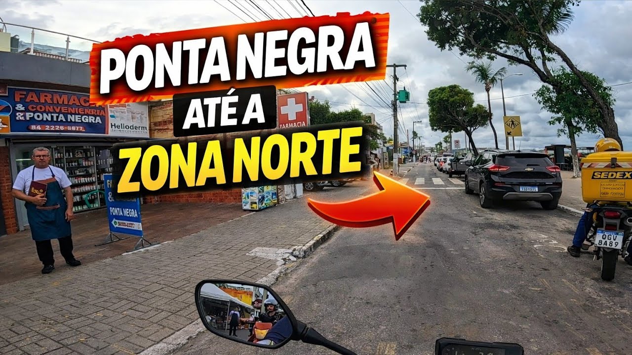 DO TURISMO DE PONTA NEGRA ATÉ A ZONA NORTE! VEJA O CAMINHO
