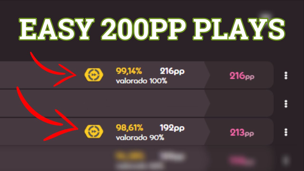 EASY 200pp MAPS | 99.12% DT FC & 98.61% DT FC