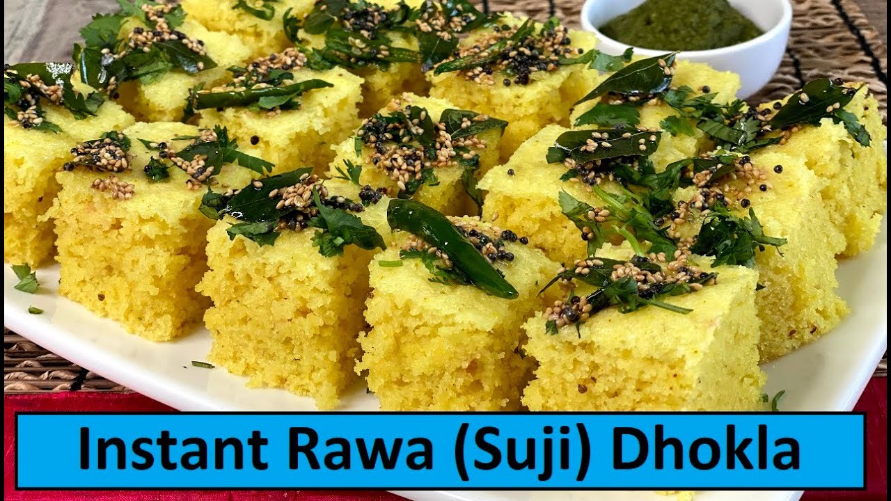 Rawa Dhokla | Instant Suji Dhokla | Show Me The Curry