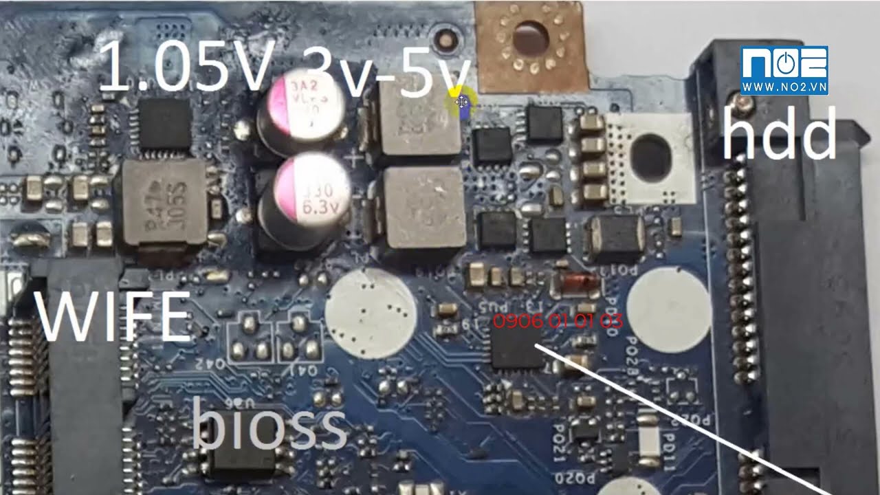 Nguồn 3v3 5v trong laptop nguyên lý hoạt động