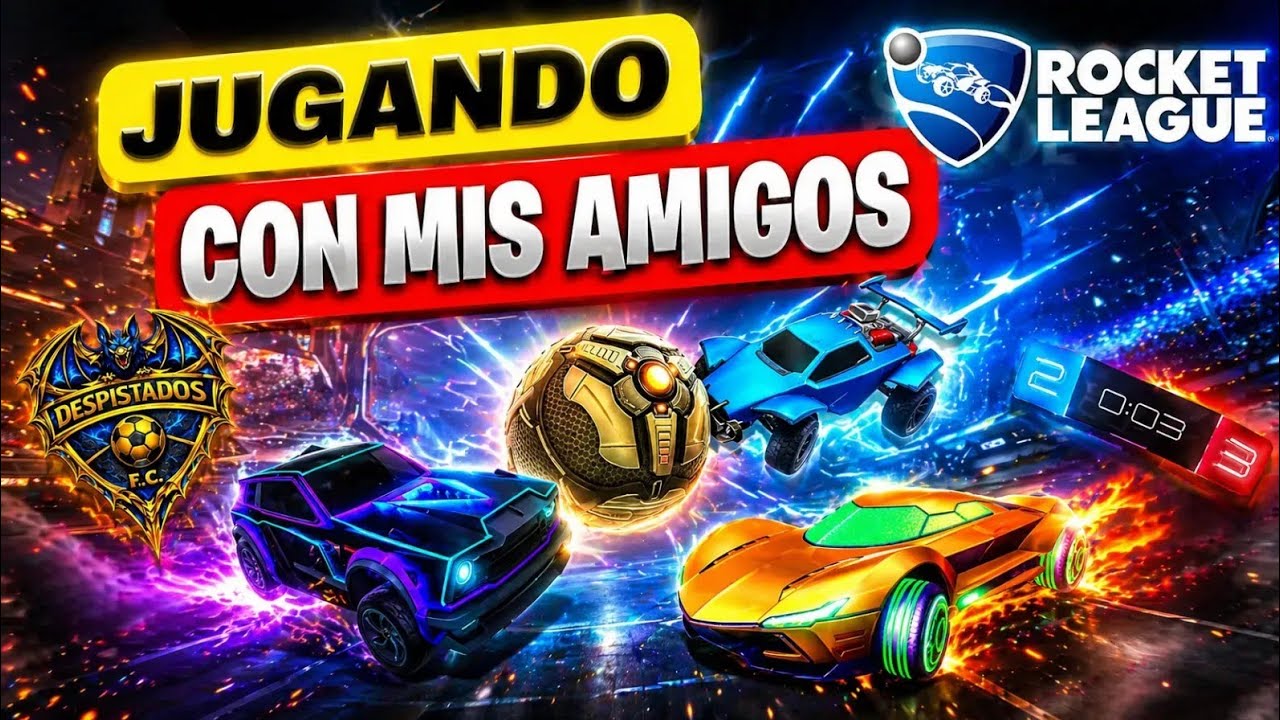 gran comienzo de la serie de Rocket League con mis amigos