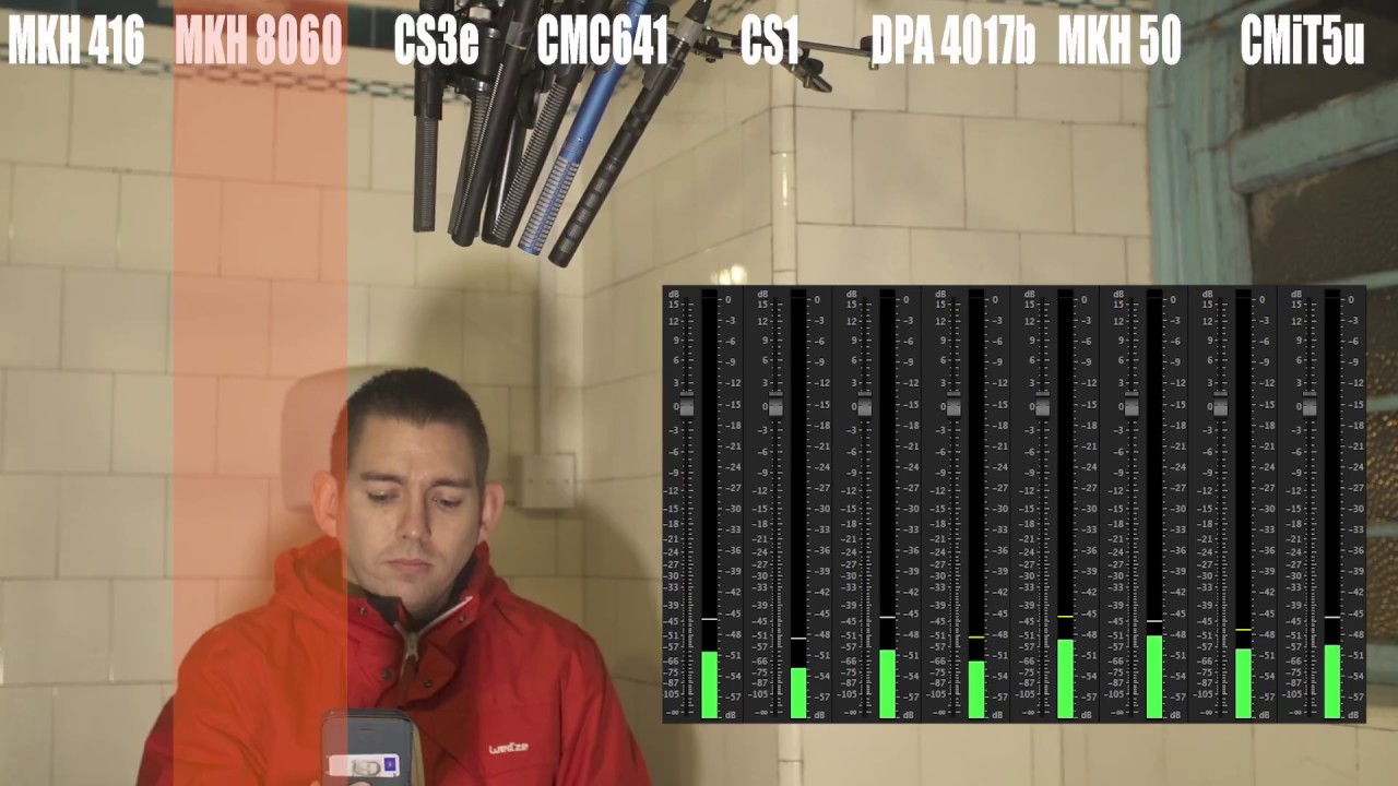 3: High End Mic Comparison IN A TOILET