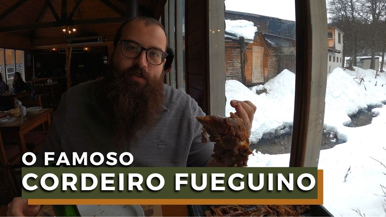 MELHORES RESTAURANTES NO USHUAIA | Comemos Cordeiro Fueguino | Melhor BAR do Ushuaia