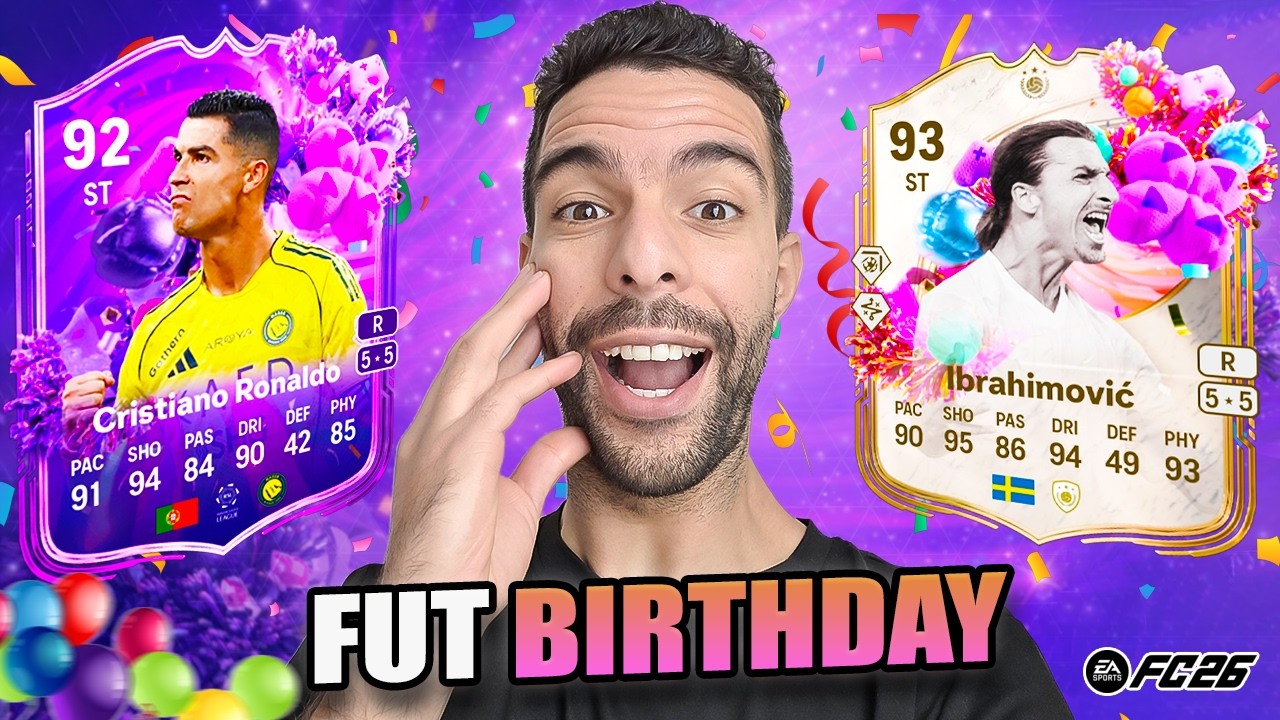 باكات حدث الميلاد LIVE FC26 | 😍 FUT BIRTHDAY🔥Part 1