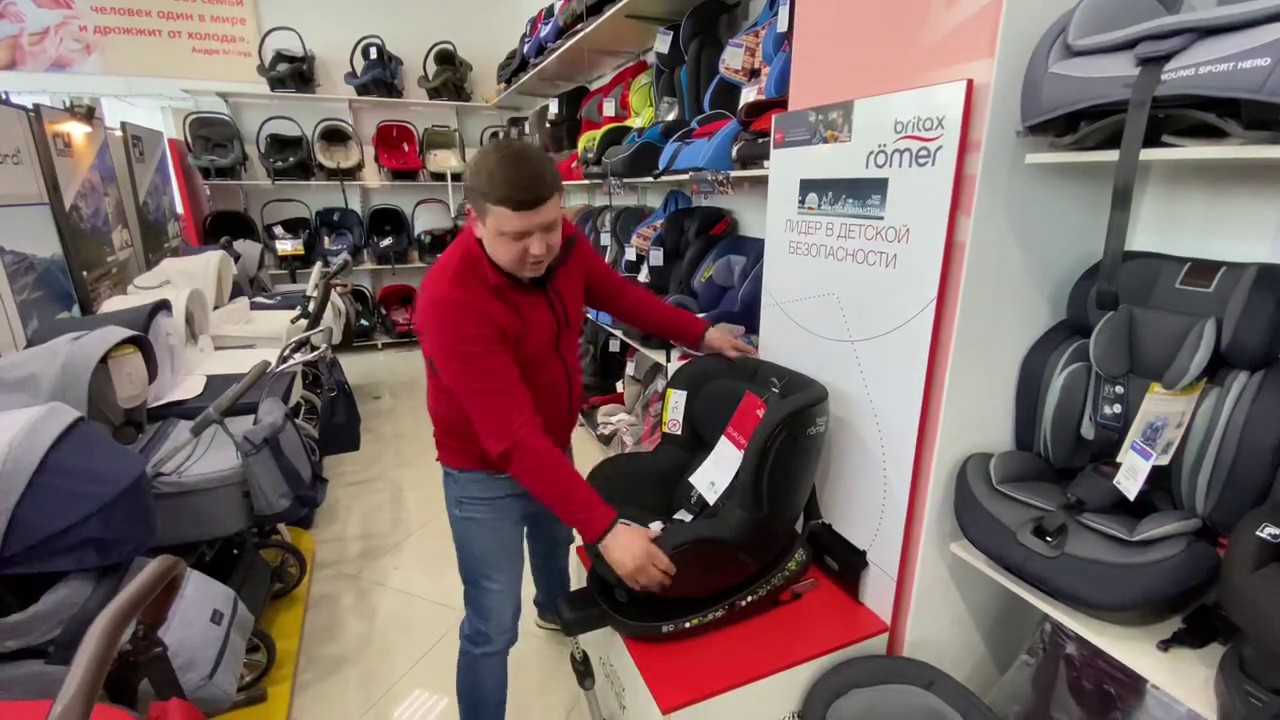 поворотное автокресло BRITAX ROEMER DUALFIX 2R