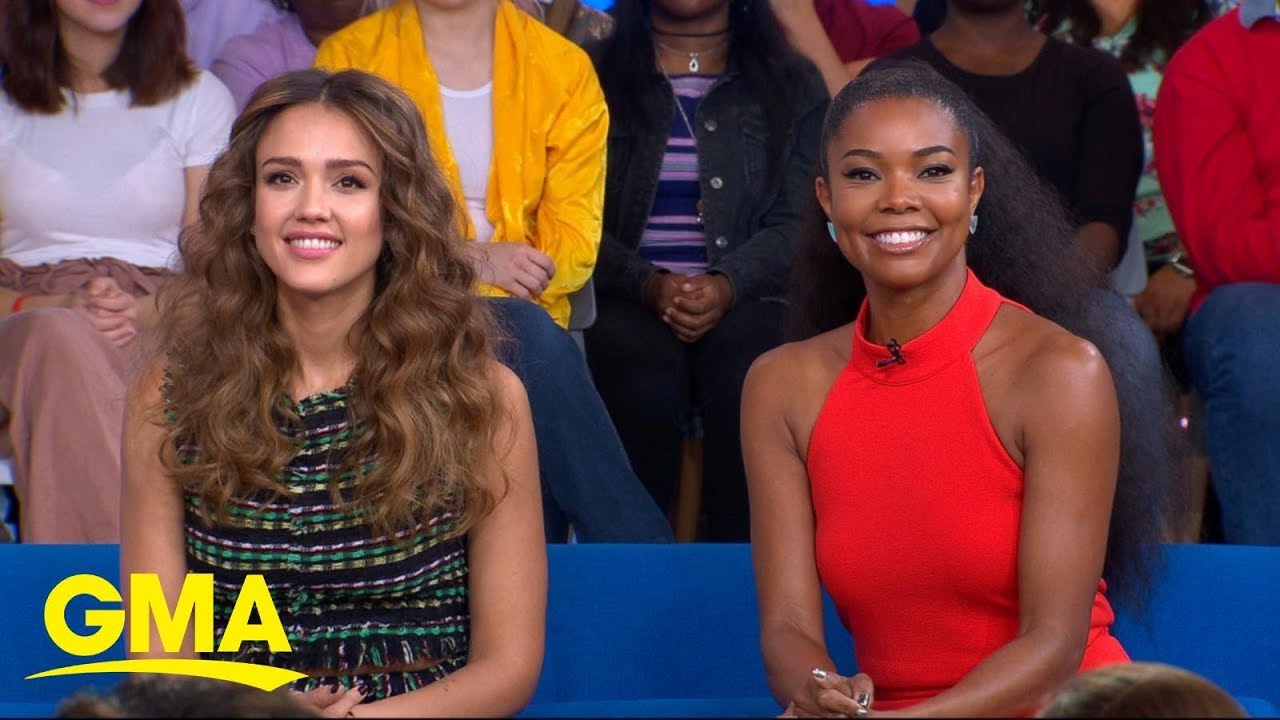 Gabrielle Union and Jessica Alba talk motherhood and their new show l GMA