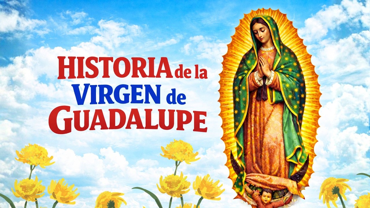La Impactante Historia de la Virgen de Guadalupe | El Milagro que Cambió América🙏🤍❤️‍🔥
