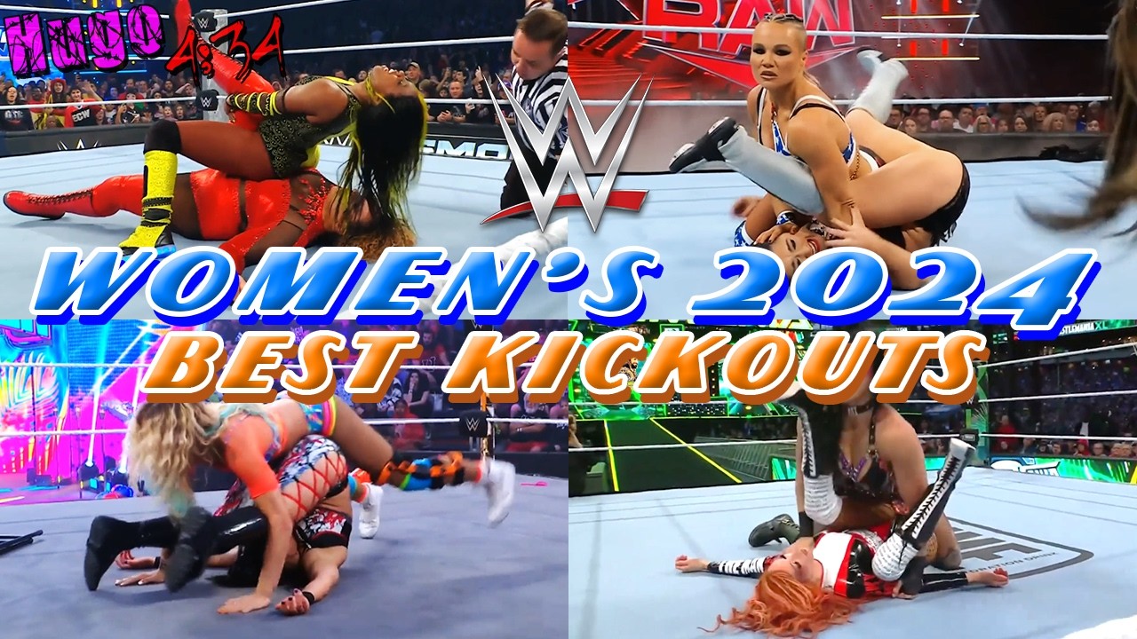 WWE Women's Best Kickouts of 2024 ☝✌