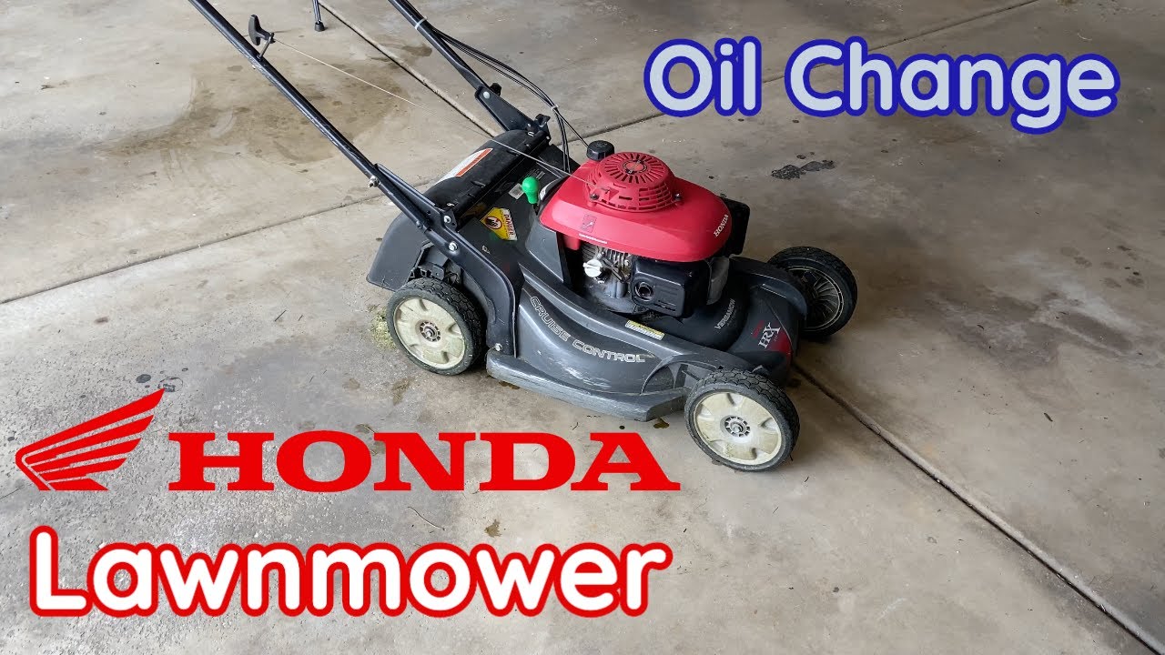 Как заменить масло в газонокосилке Honda — просто и пошагово — HRX217 | Сделай сам