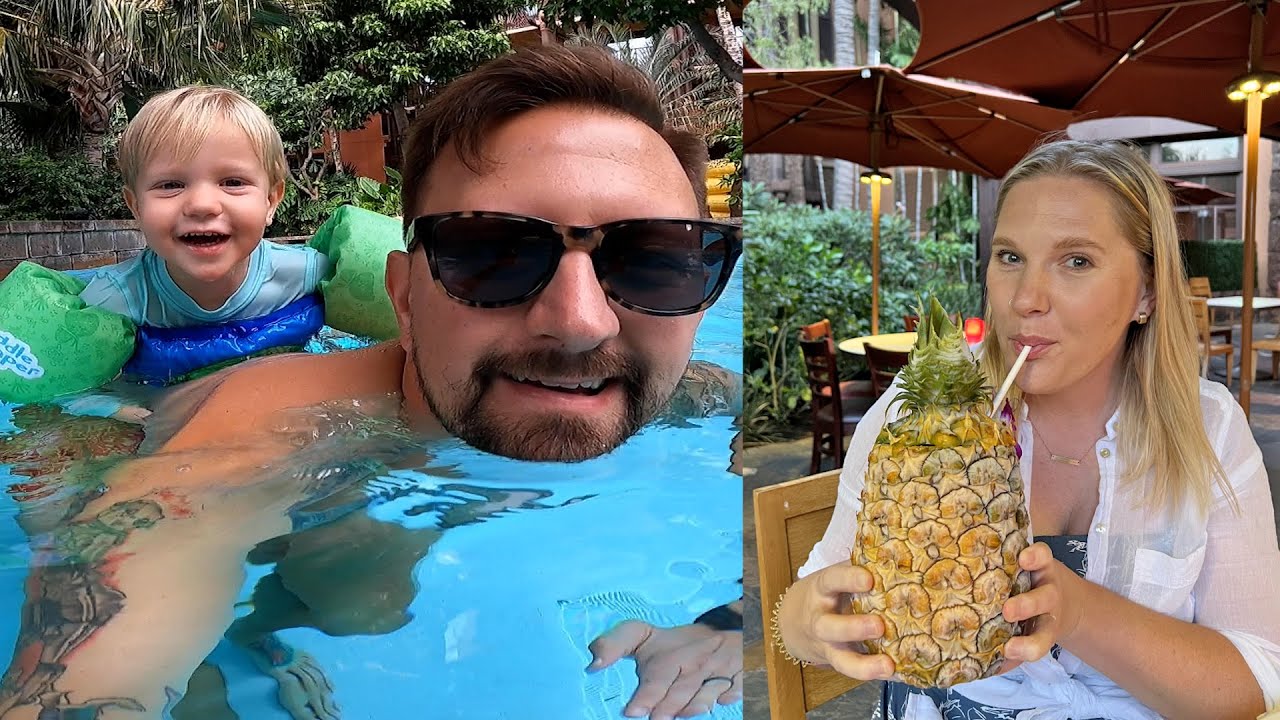 Our First Full Day At Disney's Aulani Resort! | Pool Fun, Makahiki Dinner & Tons Of Exclusive Merch!