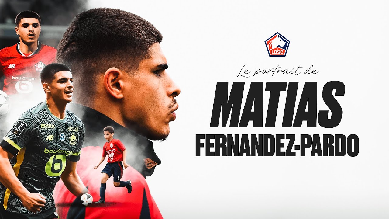 Matias Fernandez-Pardo, un enfant du LOSC revenu finir son histoire ici ❤️🤍