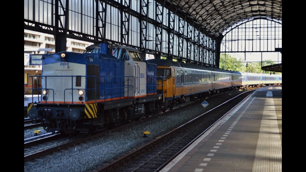 Treinen in Haarlem - 18 augustus 2016
