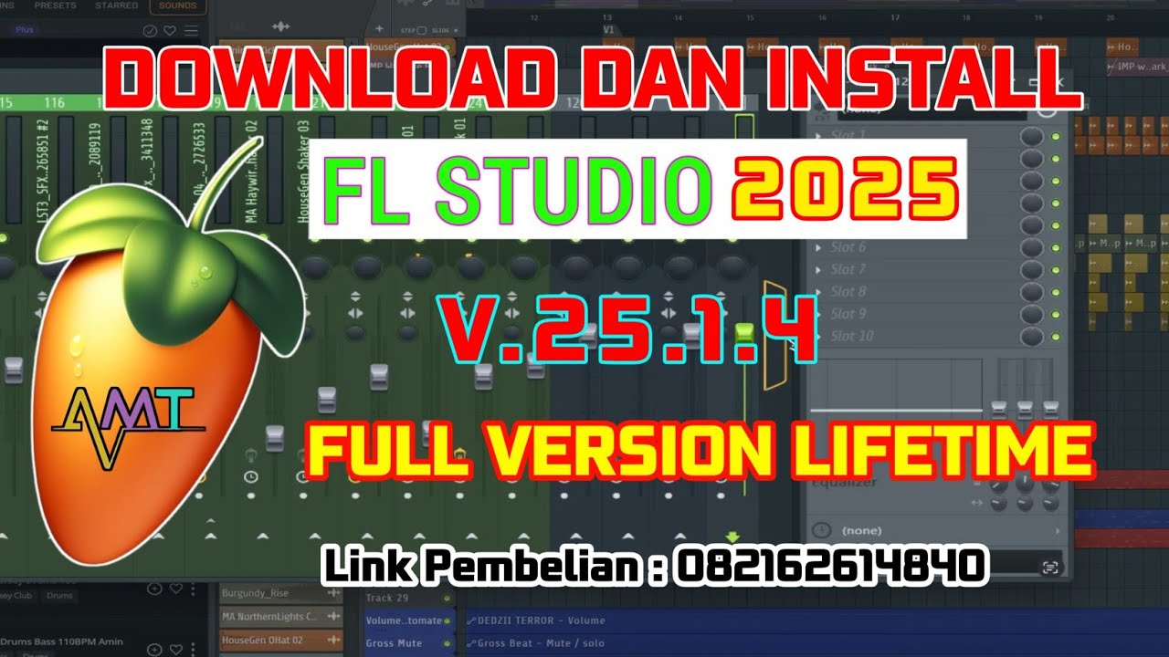 Cara Instal Fl Studio 25.1.4 Unlocked | Mudah dan Gampang