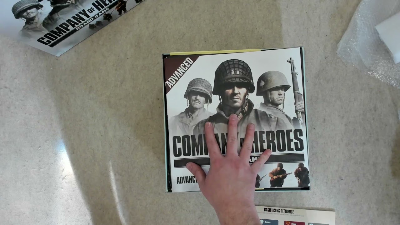 Unboxing - Company of Heroes All-In Kickstarter