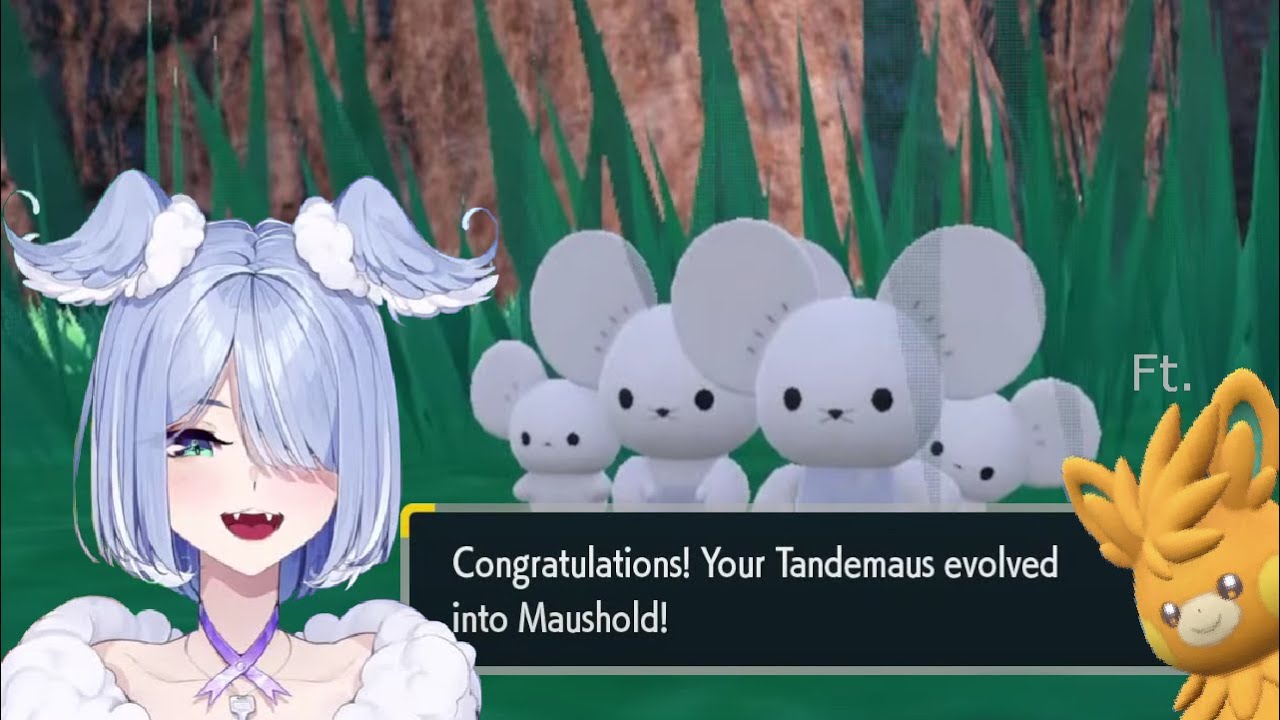 [Nijisanji EN] Elira's adoration of Maushold ᵃⁿᵈ ᴾᵃʷᵐᶦ (Pokemon Violet)