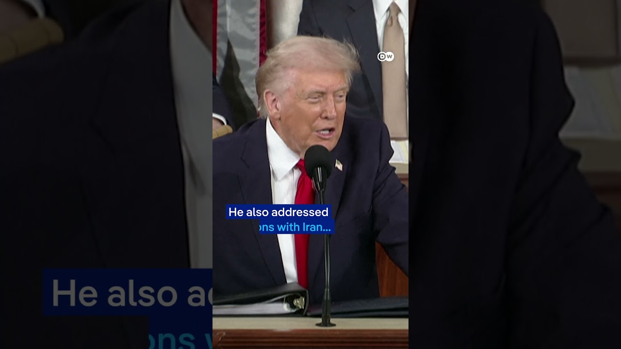 Trump hails 'Golden Age' in State of the Union address | DW News