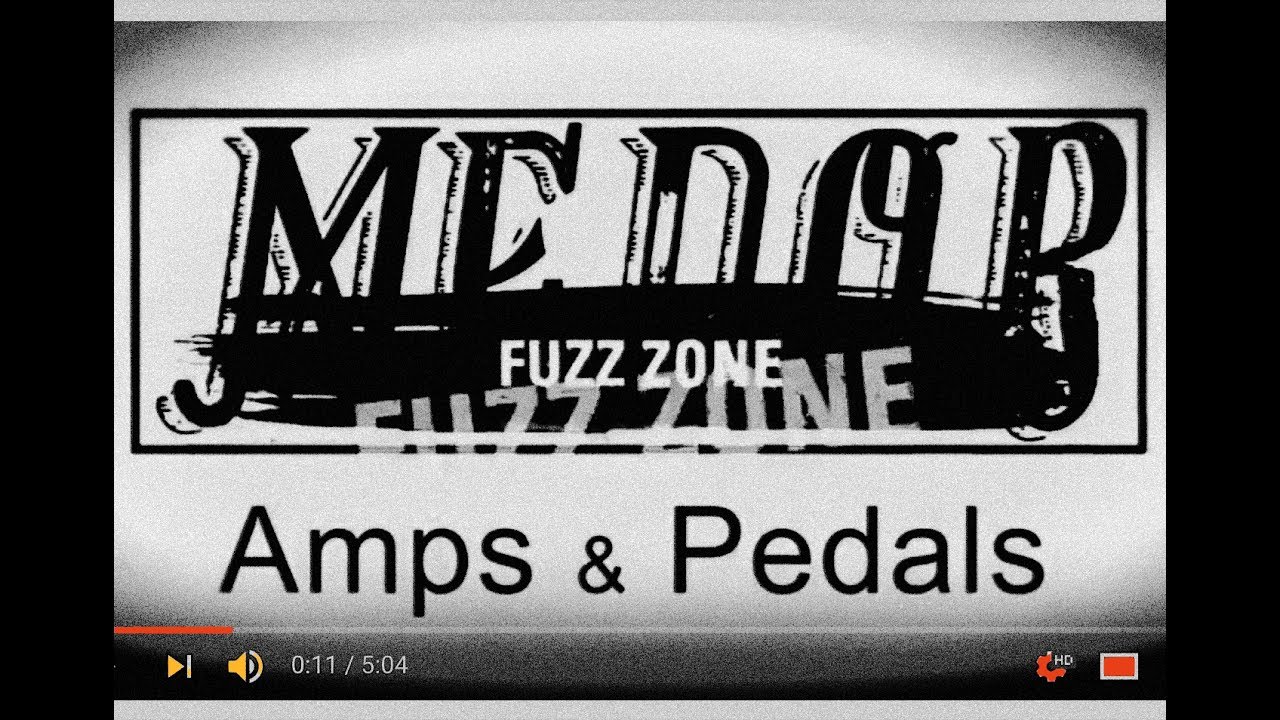 Fuzz Zone Guitar Effects Pedal - Sounds Demo by MEDORamps