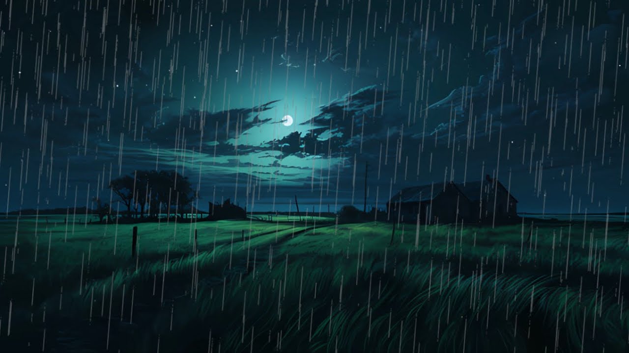 ASMR for Relaxation & Meditation : Rainstorm Rest