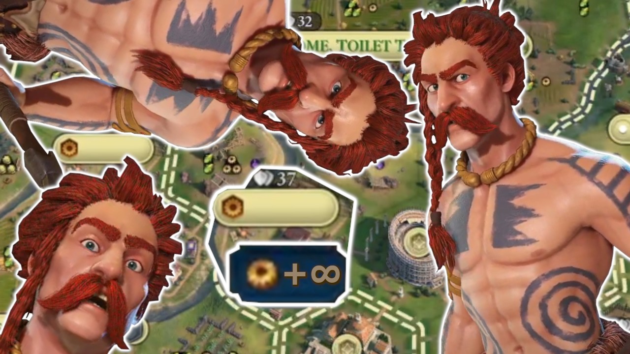 GAUL GAUL GAUL GAUL!!! | Civ 6 Multiplayer Ambiorix Full Game