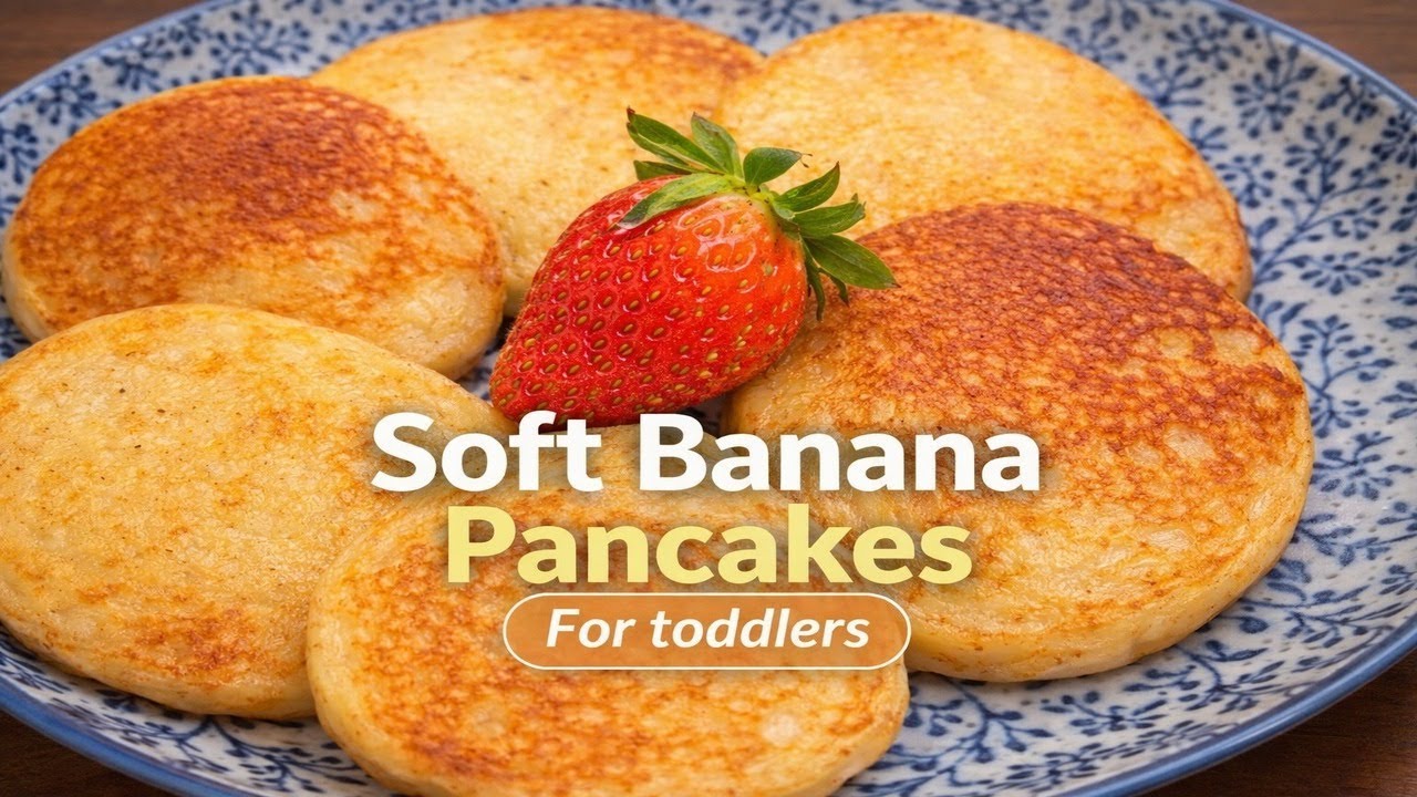 These Banana Pancakes Turned Out So Soft