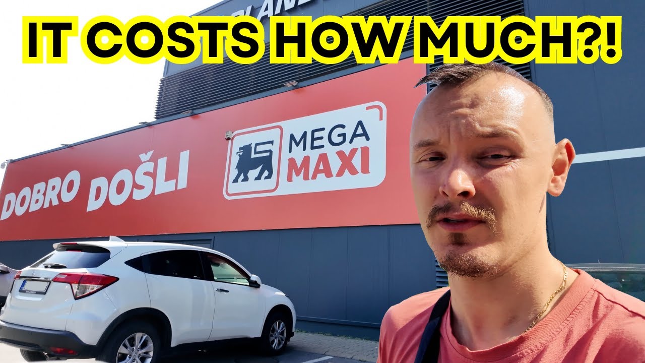 Exploring Food Prices and Shopping in Belgrade, Serbia 2024
