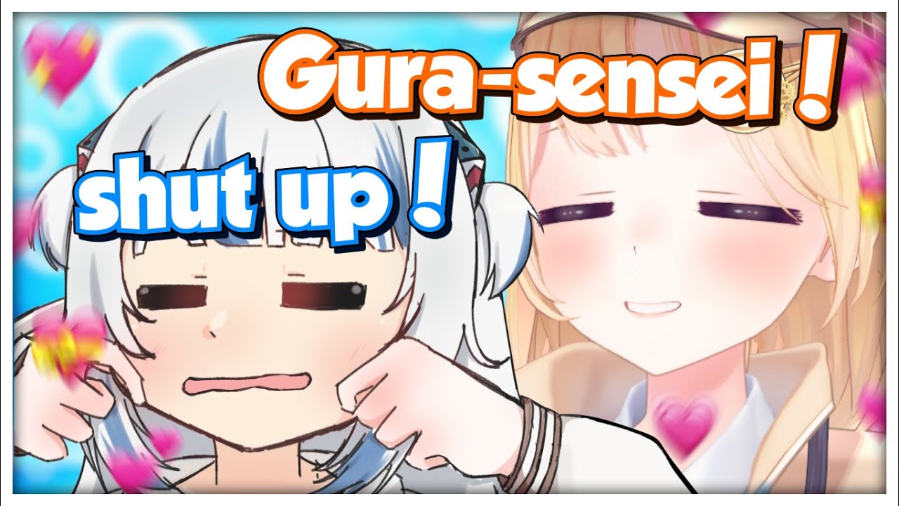 Just Gura and Ame Cutely Teasing Each Other in Minecraft... Definitely AmeSame!!!