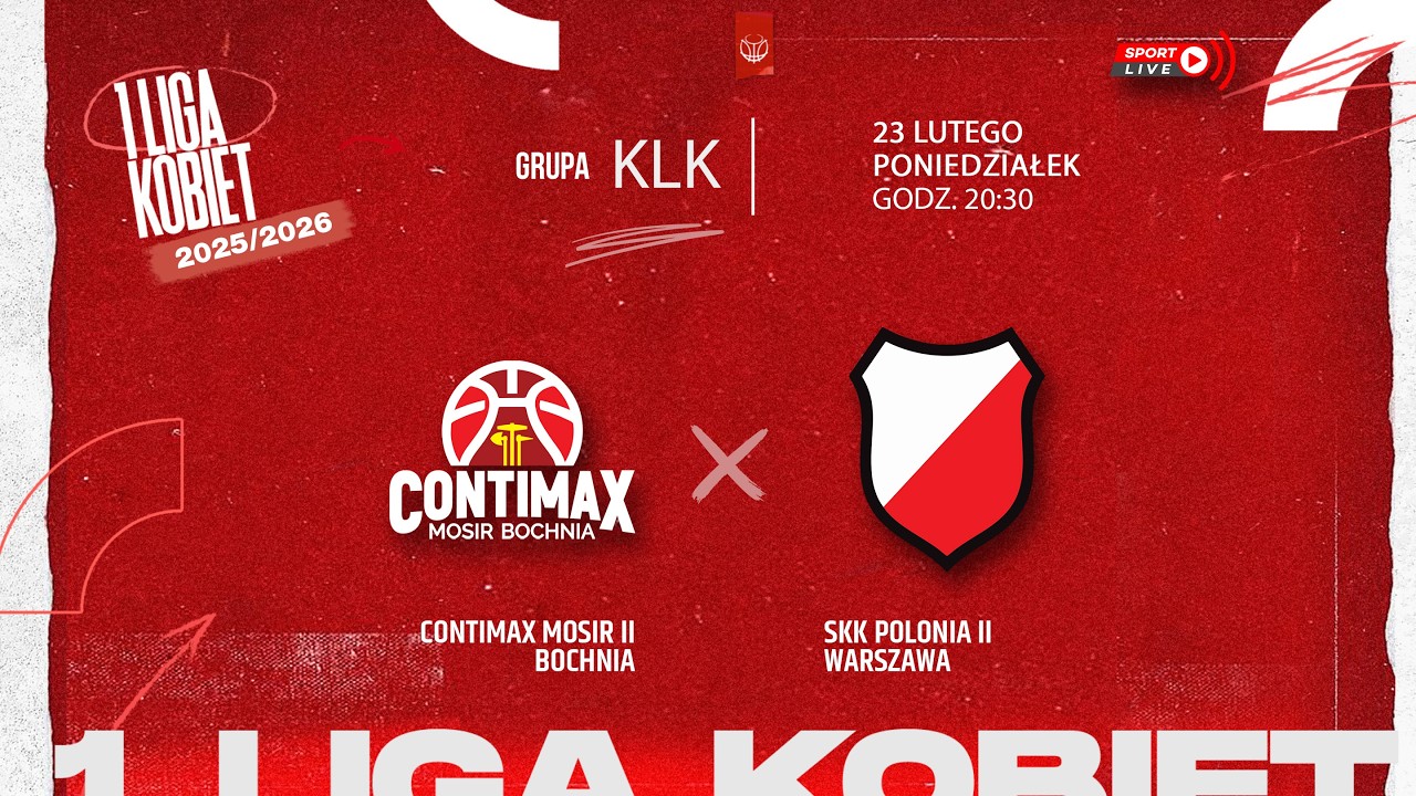Contimax MOSiR II Bochnia - SKK Polonia II Warszawa (KLK)