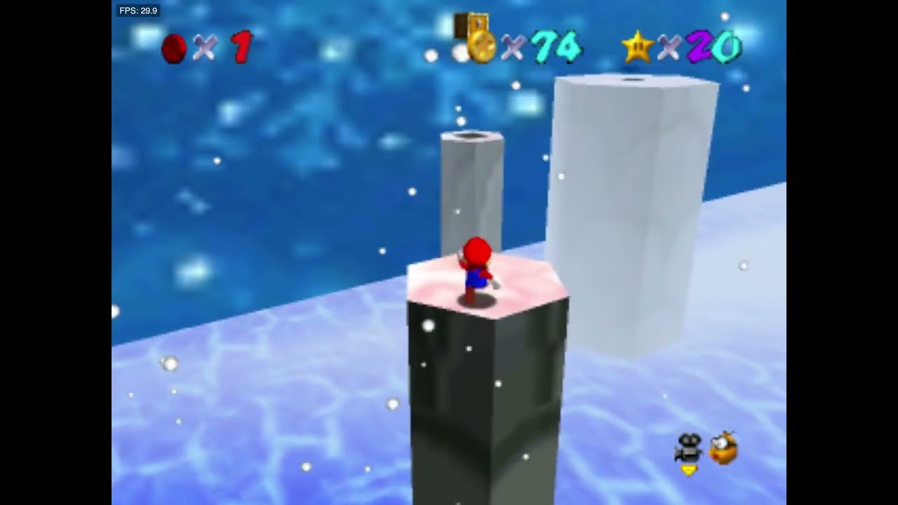 Super Mario 64: SezNative Reminiscence: C4-6 + 186s