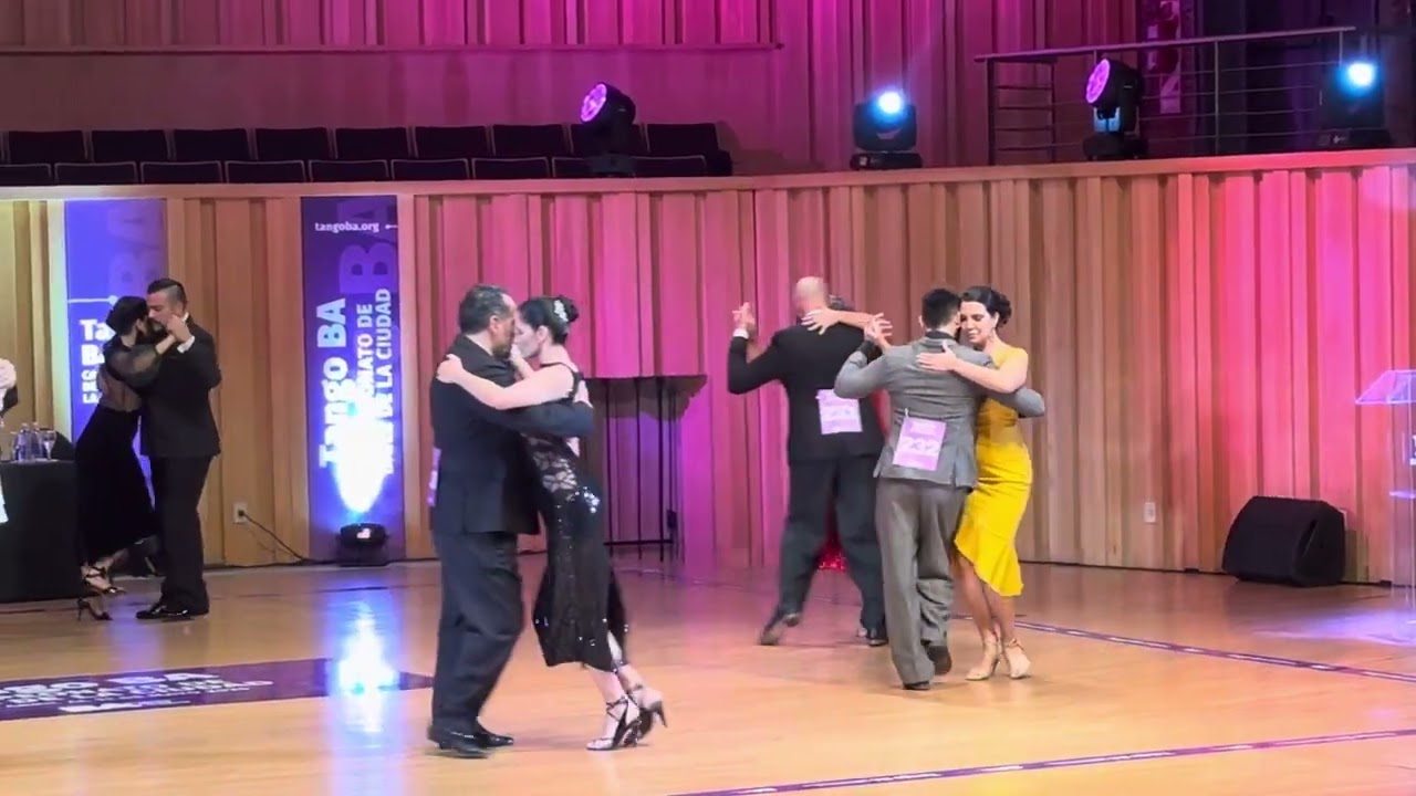 Campeonato de Baile de la Ciudad 2025. Milongueros del Mundo. Tango Adulto.