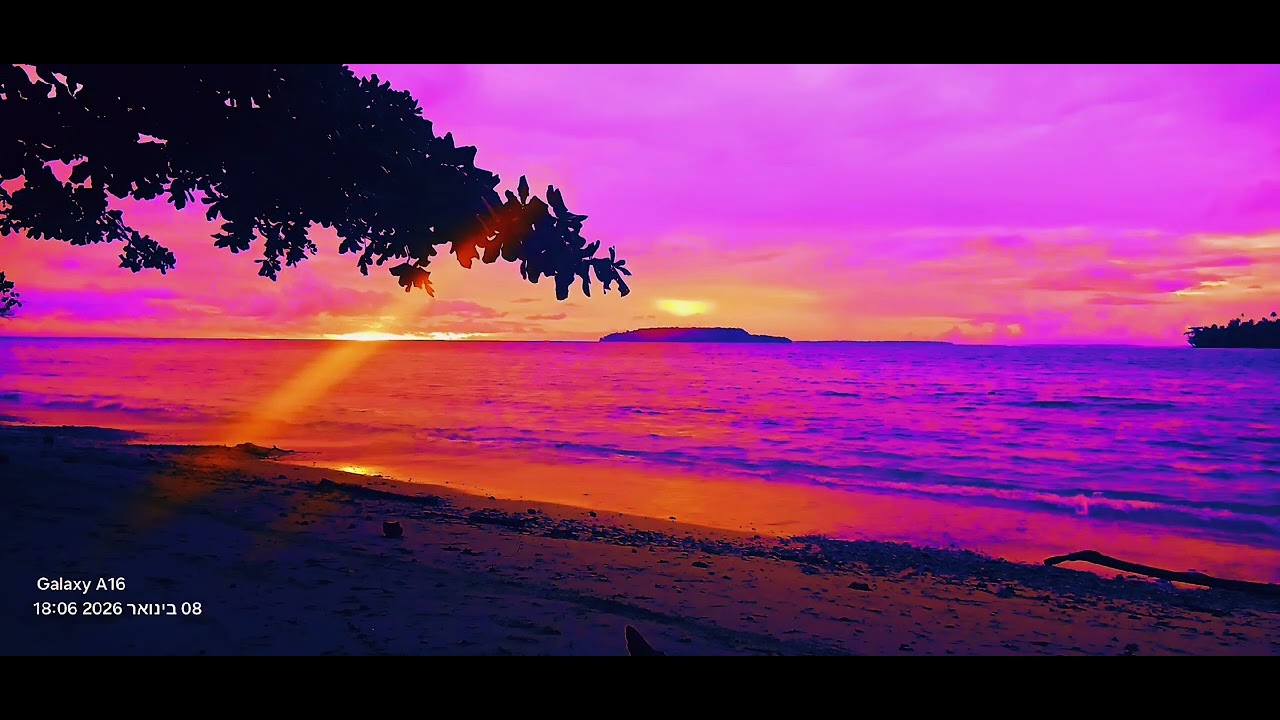 8 בינואר 2026   SUNSET PASI ISLAND