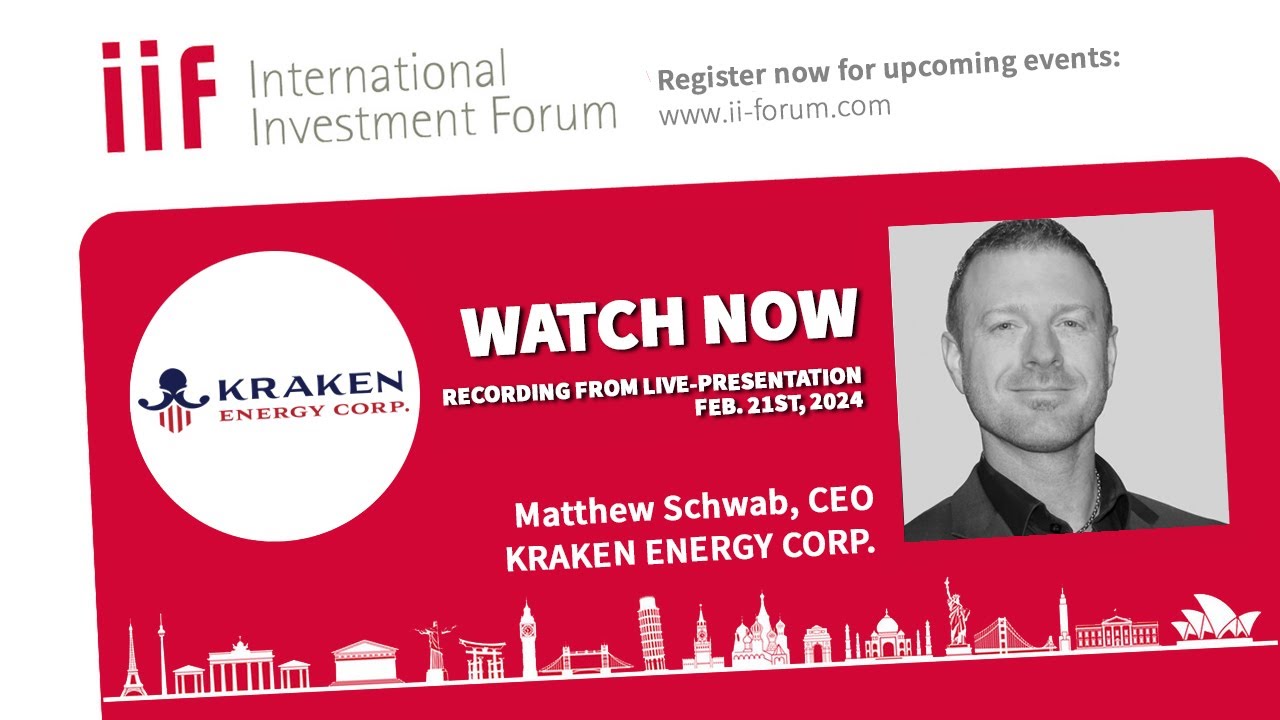 10. IIF - Kraken Energy Corp., Matthew Schwab, CEO, on Uranium in the USA