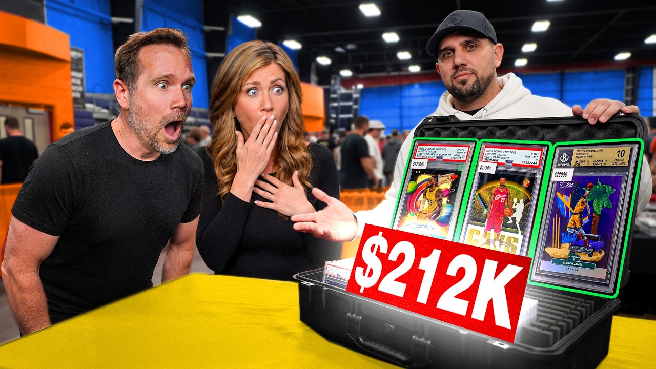 He Surprised My Wife With His $212,000 Card Collection!