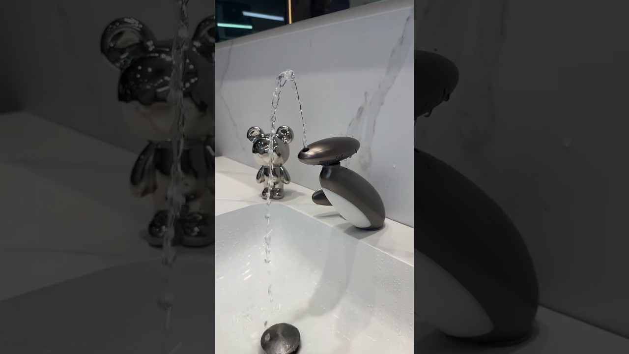 🐧 Viral Penguin LED Smart Faucet!