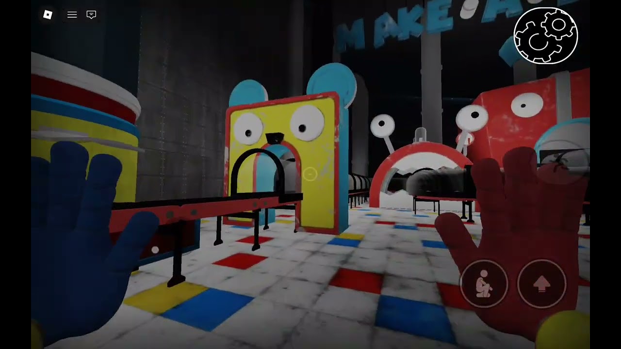 Playing poppy play time chapter 1 and half of 2 and half of 3