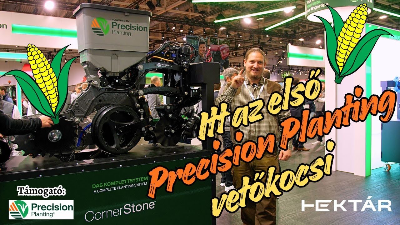 Szintet lépett a Precision Planting: saját vetőkocsival, ISOBUS rendszerrel és mobil talajlaborral