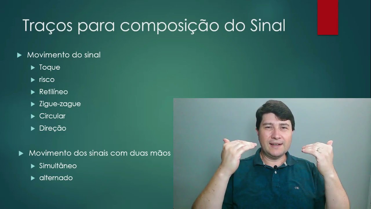 Parâmetros da Libras -  Movimento