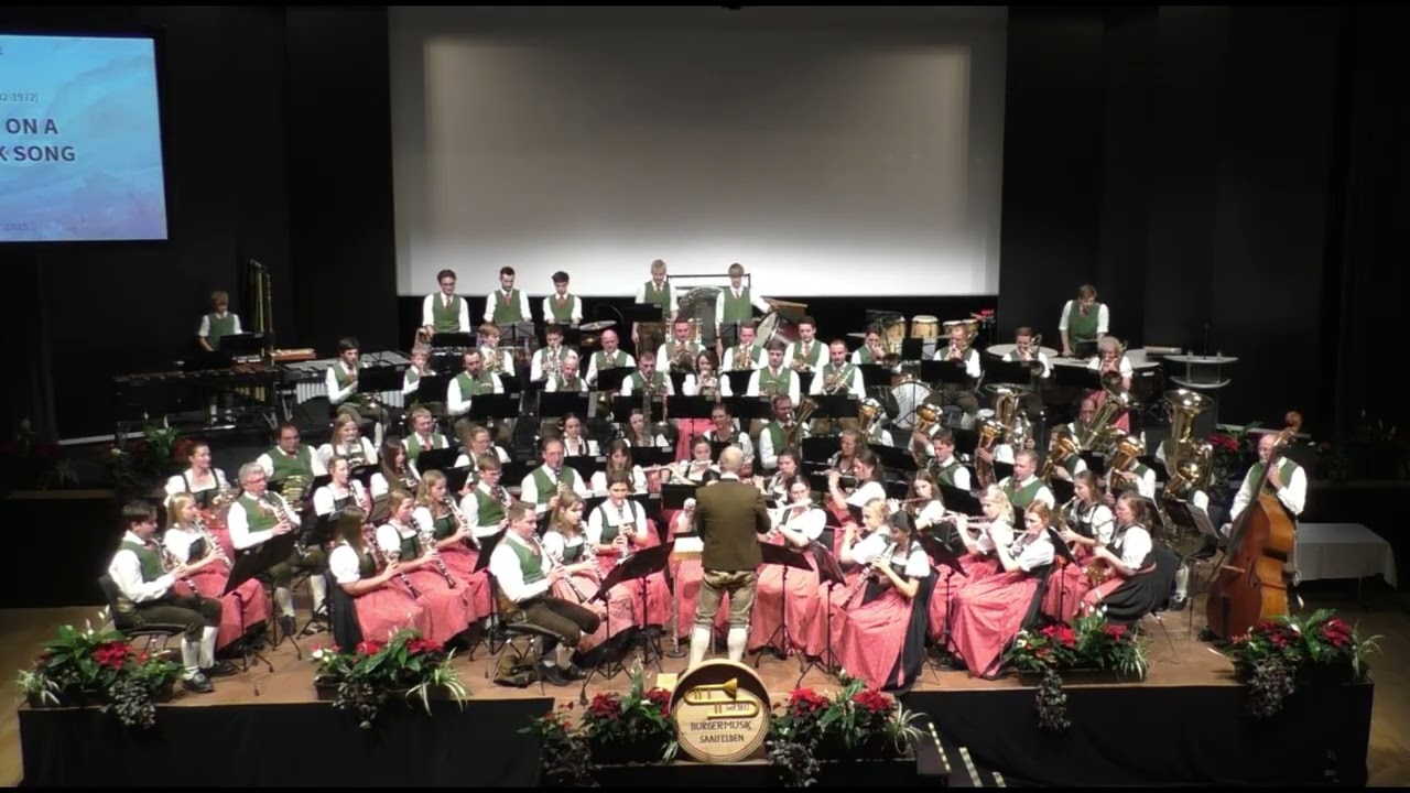 Variations on a Korean Folk Song, Bürgermusik Saalfelden, Cäciliakonzert 2025