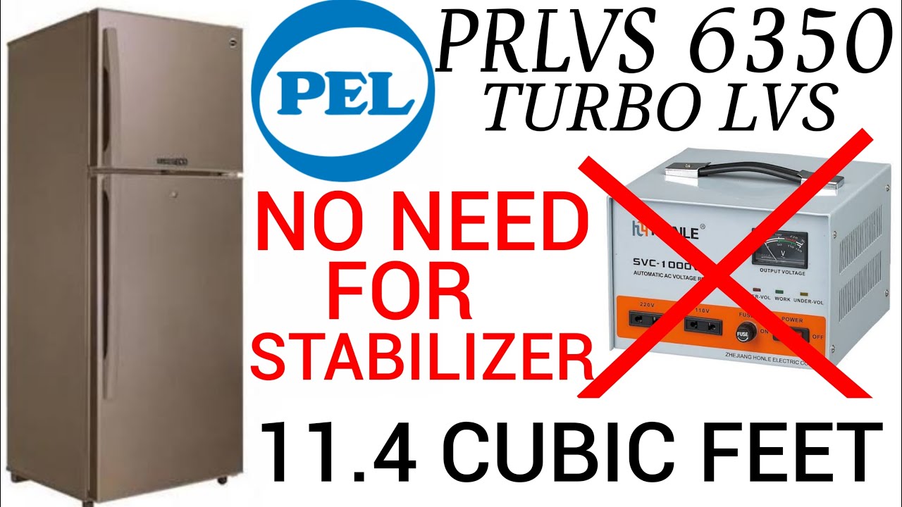 Pel Refrigerator Small Size | 11.4 CFT | PRLVS 6350 | Budget Series Refrigerator | Price In Pakistan