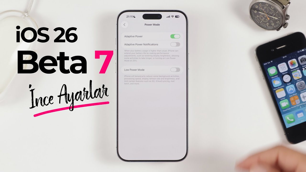 iOS 26 Beta 7 - İnce Ayarlar, A'ya ulaştık!