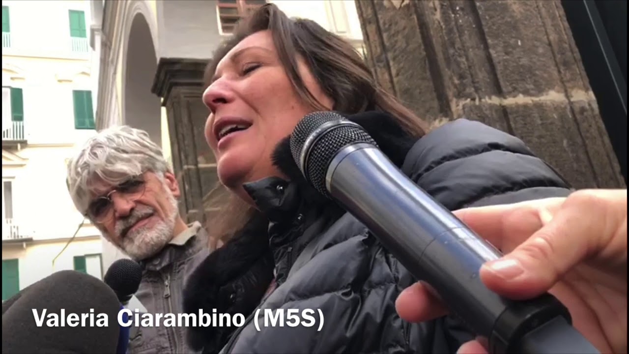 Al sitin di solidariet&agrave; all&rsquo;Arma dei Carabinieri, parlano Borrelli (Verdi) e Ciarambino (M5S)
