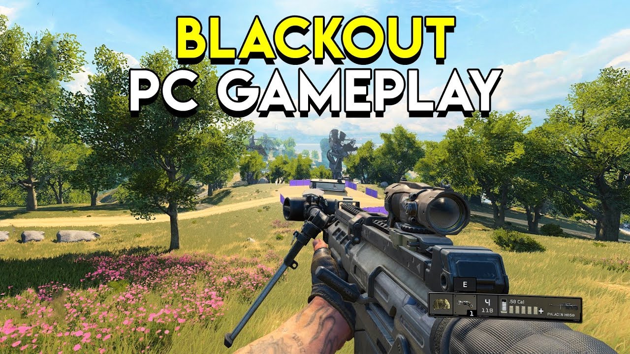 Геймплей CoD Black Ops 4: Blackout на ПК