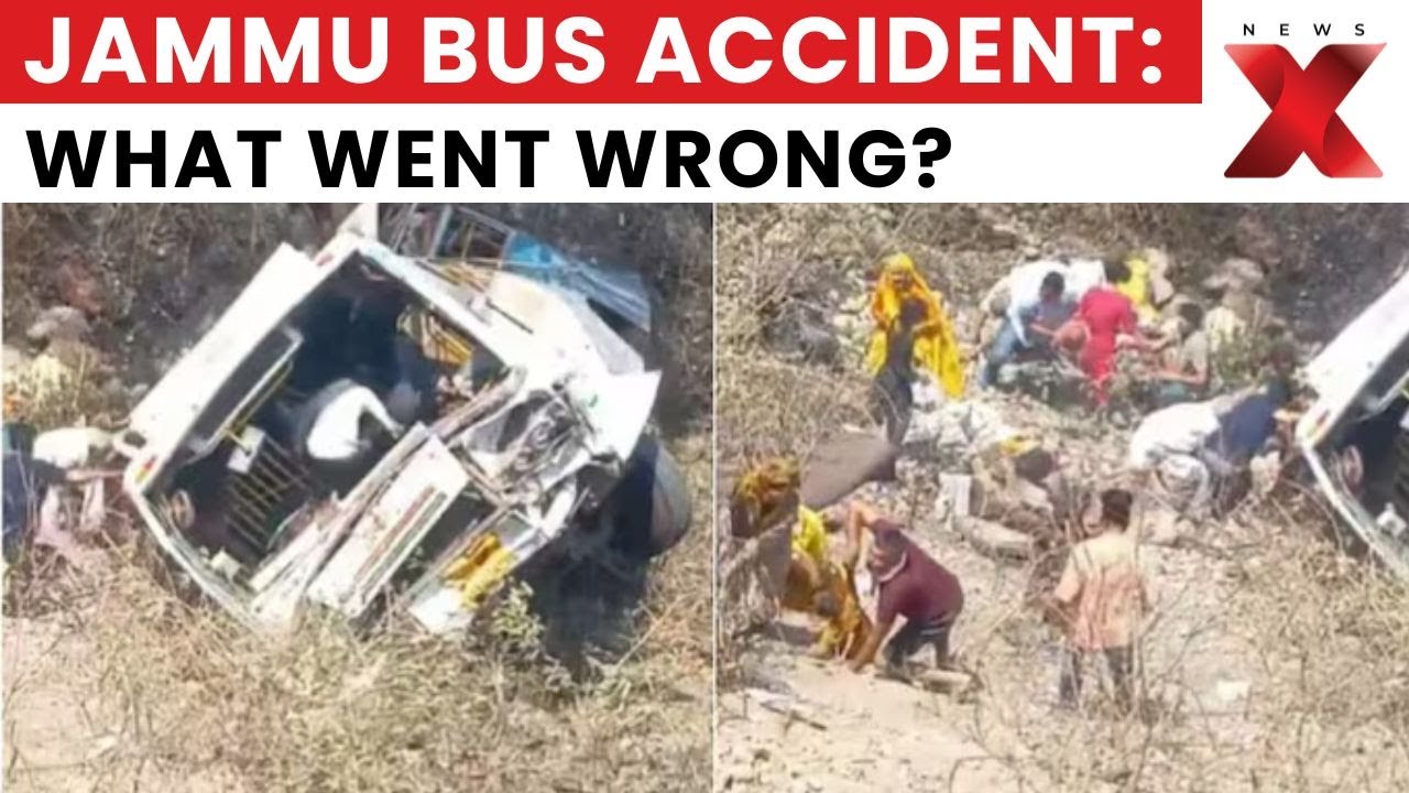 Jammu Bus Accident: Bus Rolls Down Near Chowkichora Jammu, Seven Injured | NewsX