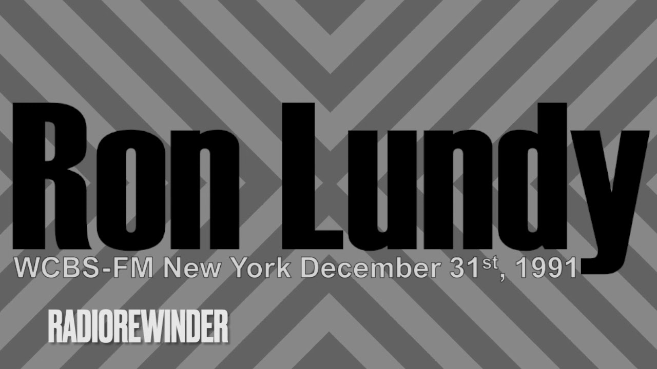WCBS FM New York Ron Lundy December 1991
