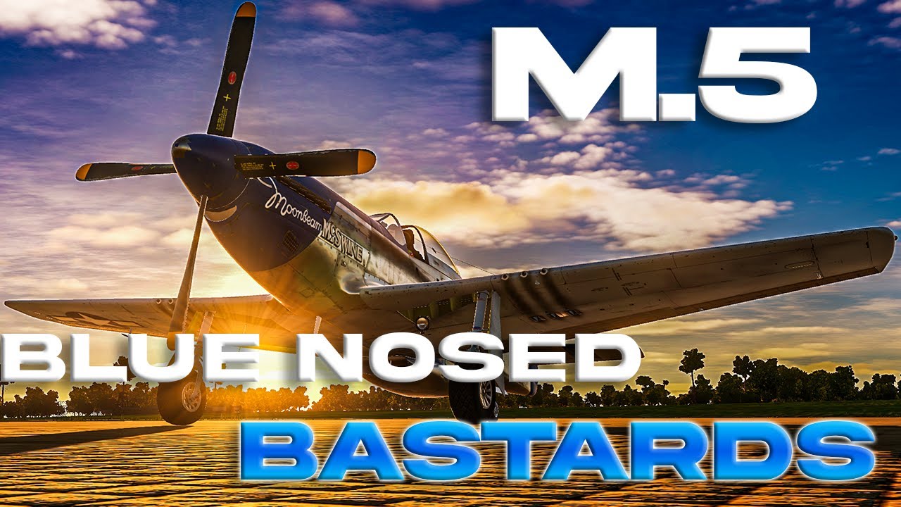 DCS - P51 Blue Nosed Bastards Mission 5 - DIGITAL COMBAT SIMULATOR - Playthrough
