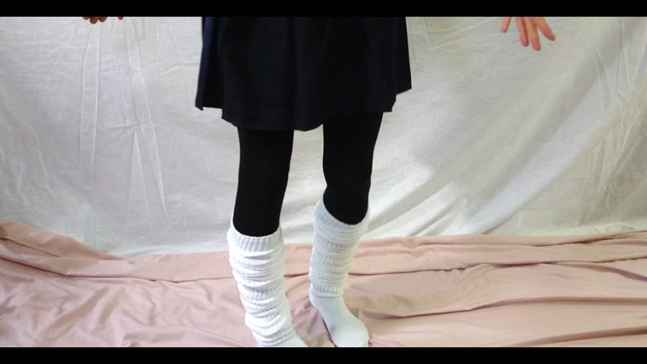 【女装】はじめてのルーズソックス