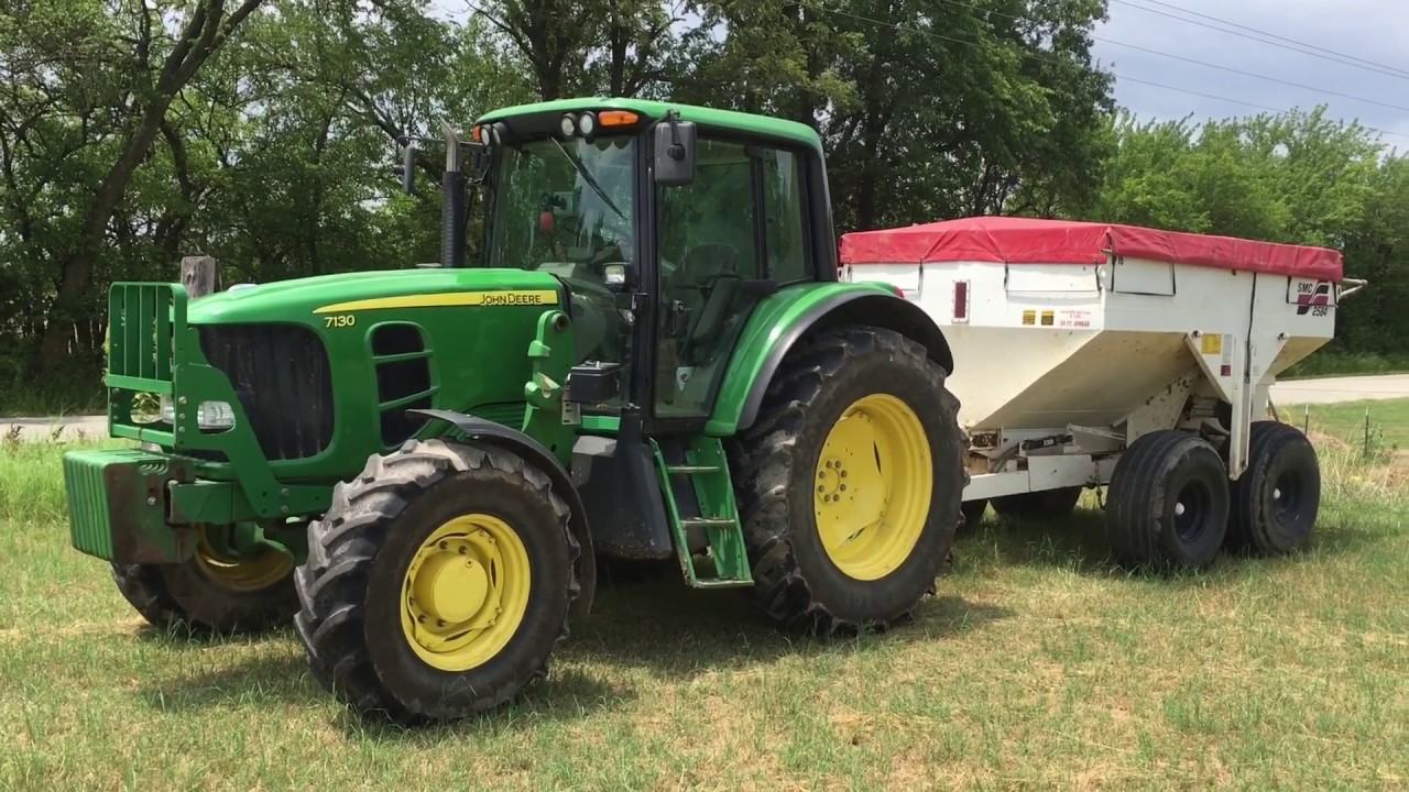 How to spread fertilizer with GPS
